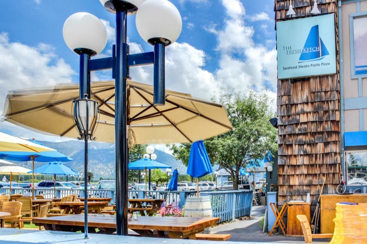 Waterfront Apres' Ski Cabin Villa South Lake Tahoe Bagian luar foto