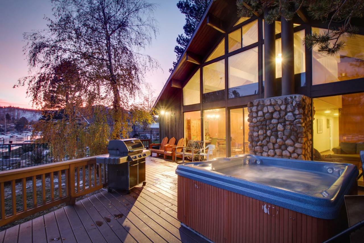 Waterfront Apres' Ski Cabin Villa South Lake Tahoe Bagian luar foto